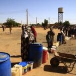 SUDAN-CIUDAD DE OMDURMAN-ESCASEZ DE AGUA