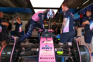 ITALIA-IMOLA-AUTOMOTRIZ-GRAN PREMIO DE F1-SESION DE PRACTICAS