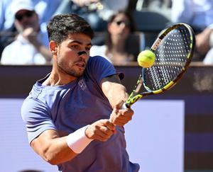 ITALIA-ROMA-TENIS-ATP-ABIERTO DE ITALIA-CARLOS ALCARAZ VS LORENZO MUSETTI