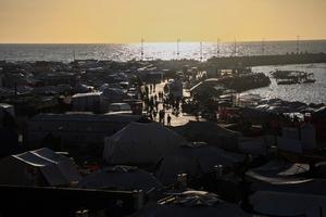 MEDIO ORIENTE-CIUDAD DE GAZA-PERSONAS DESPLAZADAS