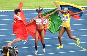ALEMANIA-BOCHUM-RIN-RUHR 2025-JUEGOS MUNDIALES UNIVERSITARIOS DE LA FISU-ATLETISMO-SALTO DE LONGITUD
