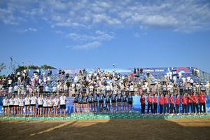 CHINA-CHENGDU-JUEGOS MUNDIALES 2025-BALONMANO DE PLAYA-FINAL FEMENINA