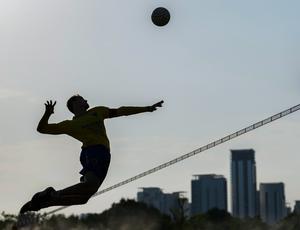 CHINA-CHENGDU-JUEGOS MUNDIALES 2025-FISTBALL-PARTIDO POR LA MEDALLA DE ORO MASCULINA-BRASIL VS ALEMANIA
