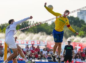 CHINA-CHENGDU-JUEGOS MUNDIALES 2025-FISTBALL-PARTIDO POR LA MEDALLA DE ORO MASCULINA-BRASIL VS ALEMANIA