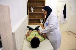 JORDANIA-AMAN-CLINICA-TRABAJADORES HUMANITARIOS