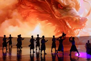 CHINA-SHENZHEN-JUEGOS NACIONALES-CUENTA REGRESIVA DE 100 DIAS-CEREMONIA DE LANZAMIENTO