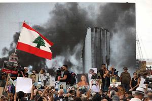 LIBANO-BEIRUT-EXPLOSION EN EL PUERTO-QUINTO ANIVERSARIO