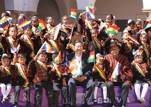 BOLIVIA-SUCRE-BICENTENARIO-CONMEMORACION