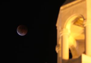 MEDIO ORIENTE-CISJORDANIA-ECLIPSE LUNAR