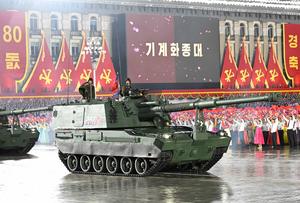 RPDC-PYONGYANG-PTC-80° ANIVERSARIO-DESFILE MILITAR