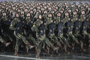 RPDC-PYONGYANG-PTC-80° ANIVERSARIO-DESFILE MILITAR