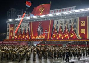 RPDC-PYONGYANG-PTC-80° ANIVERSARIO-DESFILE MILITAR