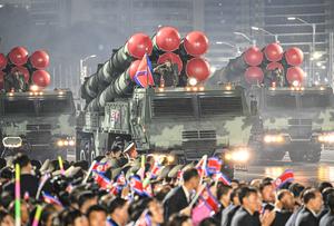 RPDC-PYONGYANG-PTC-80° ANIVERSARIO-DESFILE MILITAR