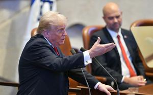 MEDIO ORIENTE-JERUSALEN-KNESSET-TRUMP