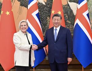 CHINA-BEIJING-XI JINPING-ISLANDIA-PRESIDENTA-REUNION
