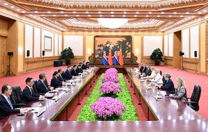 CHINA-BEIJING-XI JINPING-ISLANDIA-PRESIDENTA-REUNION