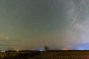 CHINA-HEILONGJIANG-LLUVIA DE METEOROS DE LAS ORIONIDAS
