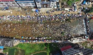 CHINA-GUANGXI-AGUA-VIDA RURAL-RIO