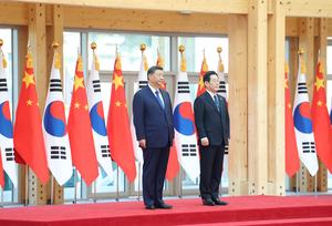 REPUBLICA DE COREA-GYEONGJU-CHINA-XI JINPING-LEE JAE-MYUNG-CONVERSACIONES