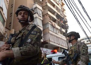 LIBANO-BEIRUT-ATAQUE AEREO-COMANDANTE DE HIZBULA-MUERTE