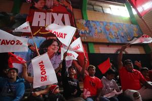 HONDURAS-TEGUCIGALPA-CIERRE DE CAMPAÑA-MONCADA