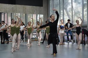 MEXICO-CIUDAD DE MEXICO-BALLET NACIONAL DE CHINA-CLASE DE BALLET