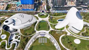 CHINA-GUANGDONG-SHENZHEN-PLAZA CULTURAL-OPERACION