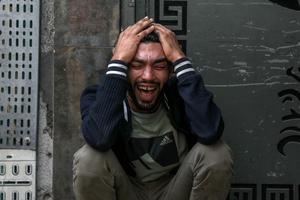 MEDIO ORIENTE-CIUDAD DE GAZA-ATAQUE AEREO ISRAELI-DUELO