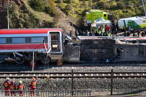 ESPAÑA-CORDOBA-ACCIDENTE DE TREN-SECUELAS