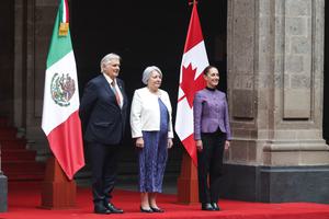 MEXICO-CIUDAD DE MEXICO-CANADA-SHEINBAUM-SIMON-VISITA