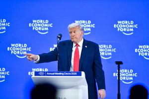SUIZA-DAVOS-REUNION ANUAL DEL FEM 2026-TRUMP