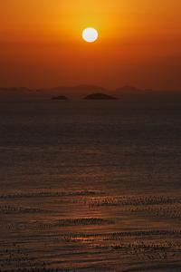 CHINA-ZHEJIANG-ZHOUSHAN-ATARDECER