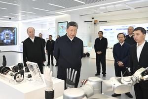 CHINA-BEIJING-XI JINPING-PARQUE DE INNOVACIONES DE TECNOLOGIA INFORMATICA-VISITA