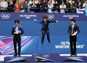 ITALIA-MILAN-JUEGOS OLIMPICOS DE INVIERNO-PATINAJE ARTISTICO-PATINAJE INDIVIDUAL MASCULINO-PROGRAMA LIBRE