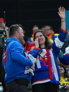 ITALIA-MILAN-JUEGOS OLIMPICOS DE INVIERNO-HOCKEY SOBRE HIELO-PRELIMINAR MASCULINA-SUECIA VS ESLOVAQUIA