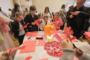 RUSIA-SAN PETERSBURGO-AÑO NUEVO CHINO-CELEBRACION