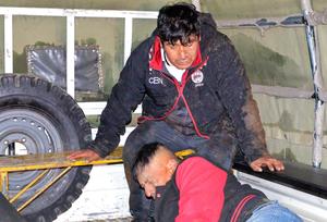 BOLIVIA-EL ALTO-AVION-ACCIDENTE