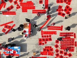 CHINA-AÑO NUEVO CHINO-PREPARATIVOS