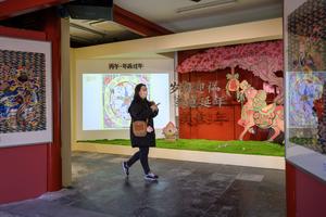 CHINA-BEIJING-PINTURAS DE AÑO NUEVO