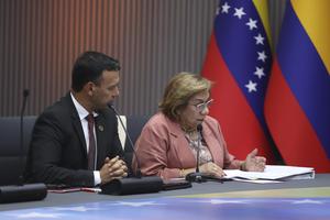 VENEZUELA-CARACAS-COLOMBIA-VISITA DE TRABAJO