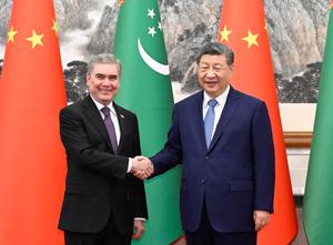 CHINA-BEIJING-XI JINPING-TURKMENISTAN-REUNION