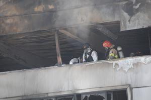 REPUBLICA DE COREA-DAEJEON-FABRICA DE AUTOPARTES-INCENDIO-SECUELAS