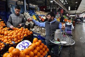 TURQUIA-ANKARA-VENDEDORES DE TE