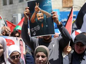 MEDIO ORIENTE-RAMALLAH-DIA DEL PRISIONERO-MANIFESTACION