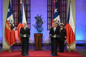 CHILE-SANTIAGO-REPUBLICA CHECA-VISITA