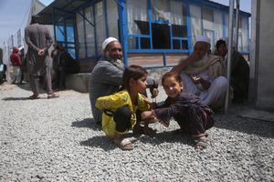 AFGANISTAN-KABUL-REFUGIADOS