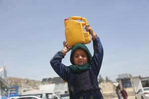 AFGANISTAN-KABUL-REFUGIADOS