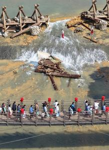 CHINA-SICHUAN-CHENGDU-DUJIANGYAN-FESTIVAL DE LIBERACION DE AGUA