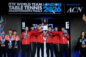 REINO UNIDO-LONDRES-TENIS DE MESA-FINALES DEL CAMPEONATO MUNDIAL POR EQUIPOS DE LA ITTF-FEMENINA