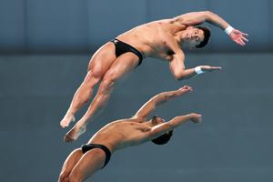 CHINA-BEIJING-CLAVADOS-COPA DEL MUNDO DE WORLD AQUATICS-SUPERFINAL-10M SINCRONIZADO MASCULINO